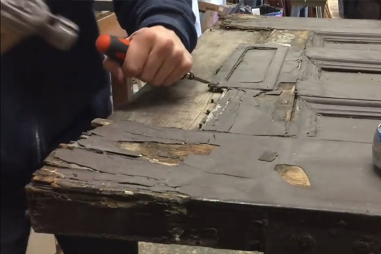 Lakeland Village-wooden-door-repair